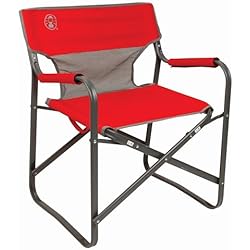 Amazon.com : Coleman Outpost Breeze Steel Deck Chair, Portable